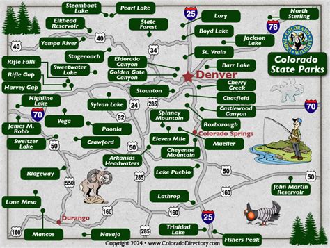 Colorado State Government Parks & Recreation.
